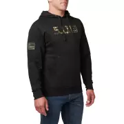 Mikina 5.11 Woodland Camo Fill Hoodie, Černá, Velikost L