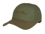 Kšiltovka Helikon Logo Cap - olive green/adaptive green