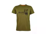 Triko C.I.T. s potiskem - kanec, zelené