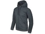Mikina Helikon Urban Tactical Hoodie (Fullzip), černo-šedá melange