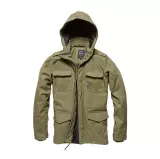 Parka Darren Vintage Industries, Olive drab, Velikost M