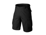 Kraťasy Helikon BDU Shorts - PolyCotton Ripstop, Černé