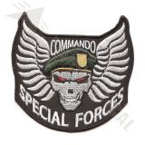 Nášivka Special Forces, Commando - suchý zip