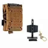 Dvojitá modulární samosvorná sumka Templar’s Gear pro puškové zásobníky M4, Coyote Brown Dvojitá modulární samosvorná sumka Templar’s Gear pro puškové zásobníky M4, Coyote Brown