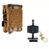 Dvojitá modulární samosvorná sumka Templar’s Gear pro puškové zásobníky M4, Multicam