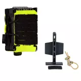 Dvojitá modulární samosvorná sumka Templar’s Gear pro puškové zásobníky M4, Fluo Yellow