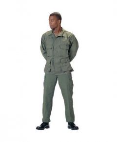 Mil-tec Kalhoty US ARMY (BDU) kalhoty Ripstop, Olive