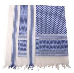 Šátek MFH Shemagh,bílá-modra