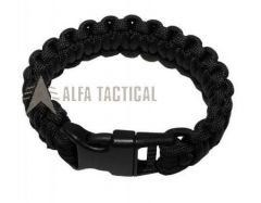 Náramek MFH Paracord 2,3 cm, černý