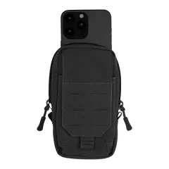 Pouzdro na mobilní telefon Mil-Tec Fieldcom MOLLE, černé