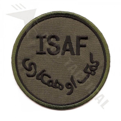 ALFA TACTICAL Bojová nášivka ISAF - suchý zip