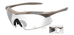 WileyX Střelecké sluneční brýle WileyX Vapor s výměnnými skly, coyote / pískové