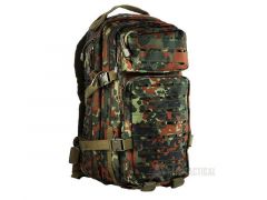 MFH Batoh MFH Assault I 30l, laser molle, Flecktarn BW Camo