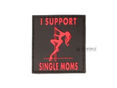 JTG Nášivka I Support Single Mums, Blackmedic