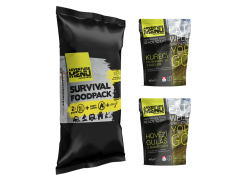 Survival Foodpack MENU I (Hovězí guláš + kuře po zahradnicku s fazolemi)
