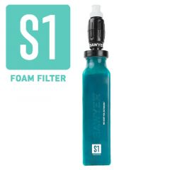 Vodní cestovní filtr Sawyer S1 foam filtr