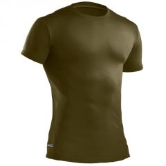 Under Armour Funkční triko Under Armour Heatgear Tactical, oliv zelené
