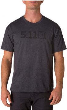 Pánské triko 5.11 Tactical LEGACY TONAL TEE, charcoal htr