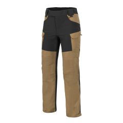 Kalhoty Helikon Hybrid Outback Pants DuraCanvas, Coyote/černá