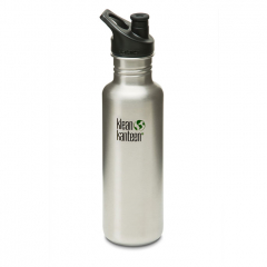 Klean Kanteen Láhev KLEAN KANTEEN Classic 800 ml, nerez - uzávěr Sport