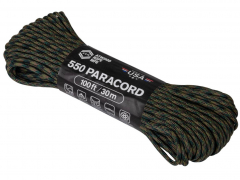 Helikon-Tex Parašutistická šnůra Helikon Paracord 550 30m - woodland