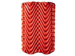 Klymit Nafukovací karimatka Klymit Insulated Double V - Červená