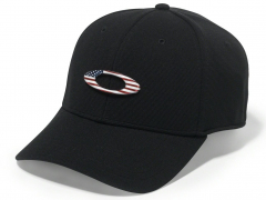 Kšiltovka OAKLEY Tincan Cap, černá/American Flag