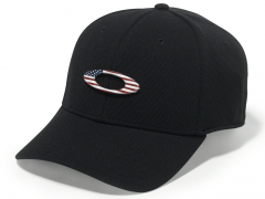 Oakley Kšiltovka OAKLEY Tincan Cap, černá/American Flag