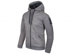 Mikina Helikon Urban Tactical Hoodie (Fullzip), šedá melange
