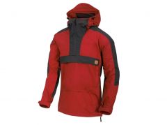 Bunda Helikon Woodsman Anorak Jacket, crimson sky / ash grey