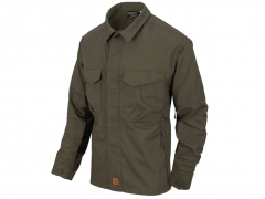 Košile Helikon Woodsman Shirt, černá / taiga green