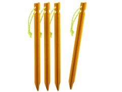 Stanové kolíky Helikon Tarp Stakes 18cm, 4ks, oranžové