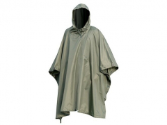 PONCHO RIPSTOP, Oliv