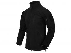 Fleecová mikina Helikon ALPHA TACTICAL, černá