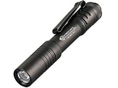 MicroStream USB - nabíjecí LED svítilna 250lm, černá
