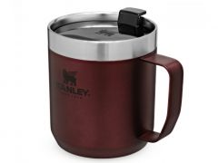 STANLEY Ocelový termohrnek Stanley Camp Mug 350ml, vínový