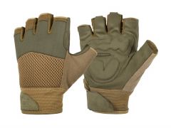 Bezprsté rukavice Helikon Half Finger Mk2, olive green/coyote