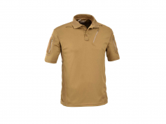 Triko s kapsami Defcon 5 Advanced Tactical Polo Short Sleeves, Coyote Tan