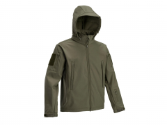 Softshellová Bunda Defcon 5 Tactical Softshell Jacket, OD Green