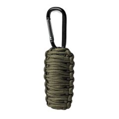 Mil-tec Mil-tec Survival sada pro přežití - přívěšek Paracord malý, oliv