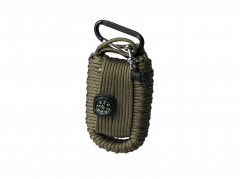 Mil-tec Survival sada pro přežití - přívěšek Paracord velký, oliv