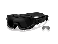 WileyX Taktické brýle WileyX Spear, Matte black rám, šedá + čirá skla