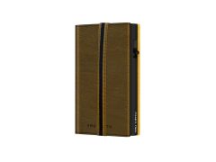 TRU VIRTU - peněženka CLICK & SLIDE Strap Edge, Caramba Mossgreen Earth