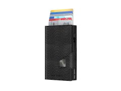 TRU VIRTU - peněženka CLICK & SLIDE Coin Pocket, Lizard Black