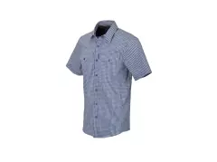 Košile Helikon Covert Concealed Carry Short Sleeve Shirt, Royal Blue Checkered