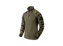 Taktická košile Helikon MCDU Combat Shirt®, Tiger Stripe/Olive Green