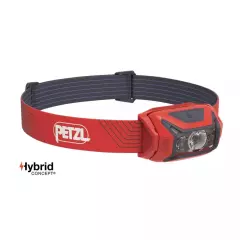 Čelová svítilna Petzl Actik, červená