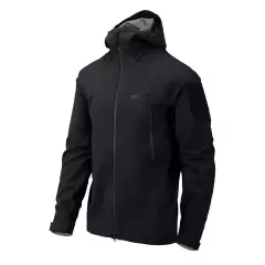 Bunda Helikon SQUALL Hardshell Jacket - TorrentStretch, Černá