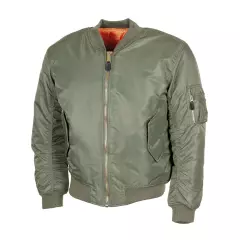 MFH Letecká bunda MFH US Pilotenjacke MA1, Olive