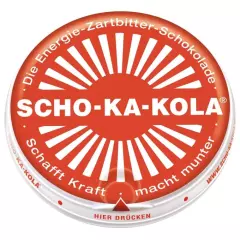 Energetická hořká čokoláda Scho-Ka-Kola, 100 g